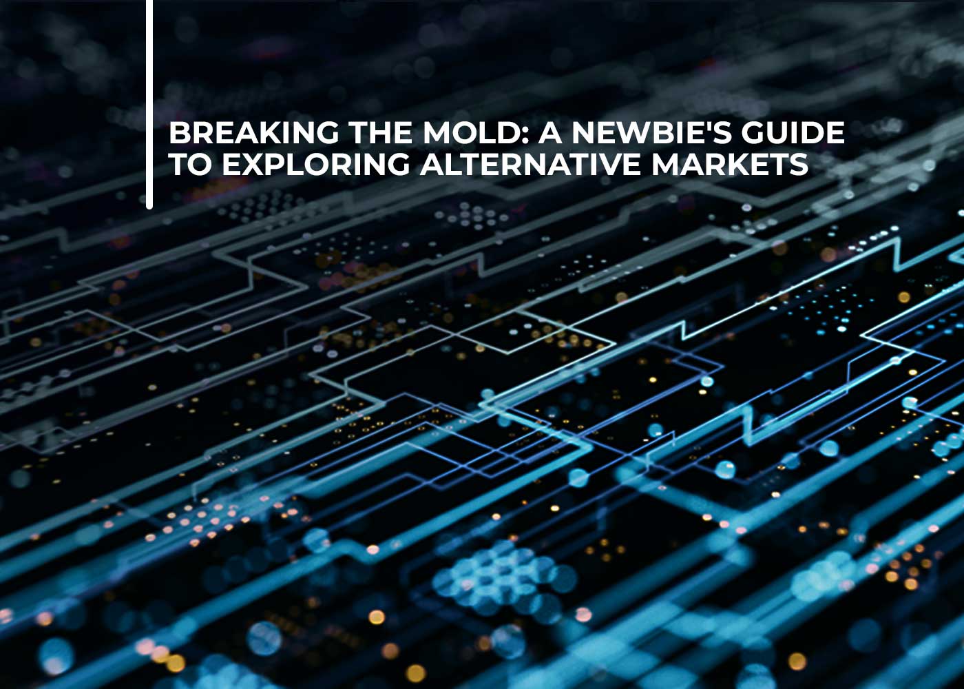 Breaking the Mold: A Newbies Guide to Exploring Alternative Markets